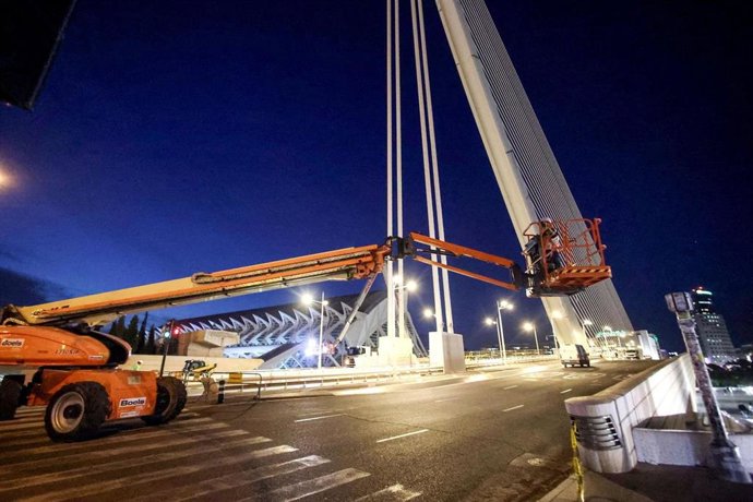 El Pont de l'Assut de l'Or, cerrado al tráfico nocturno durante cuatro meses por las obras de reparación