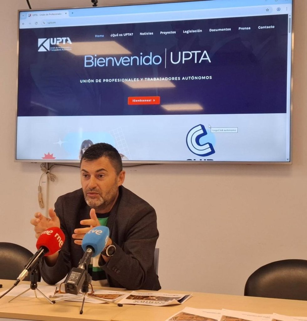 El presidente de UPTA, Eduardo Abad