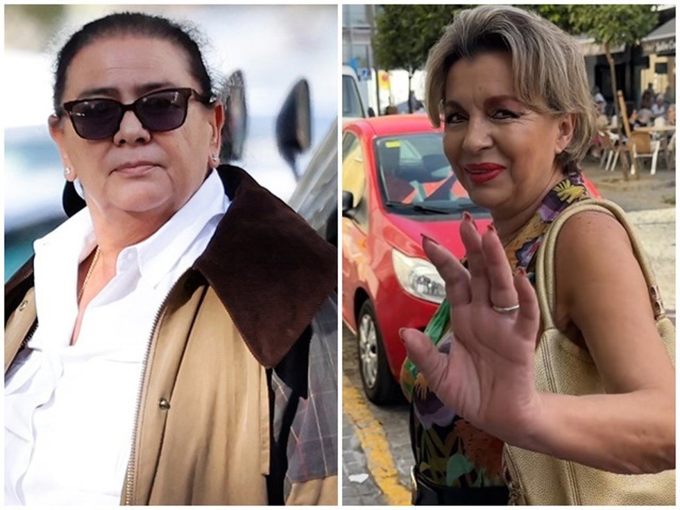 María del Monte y su cuñada María José, madre de Antonio Tejado