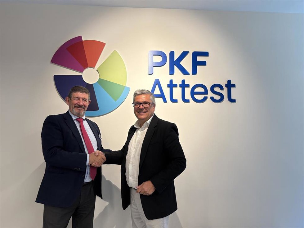 Antonio Álvarez (PKF Attest) y Alberto Moreno (Gigas