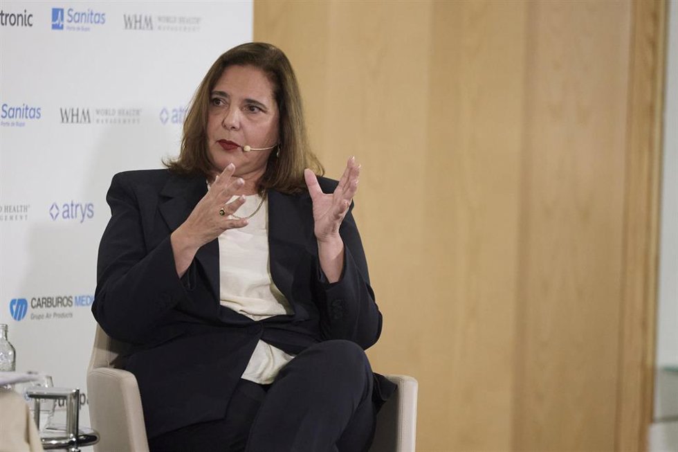La consellera de Salu, Manuela García