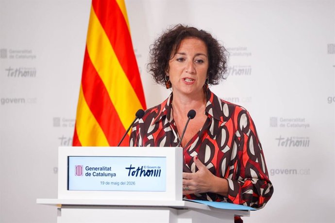 La consellera d'Economia i Finances, Alícia Romero