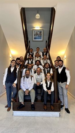 Los integrantes del grupo Tag Time.