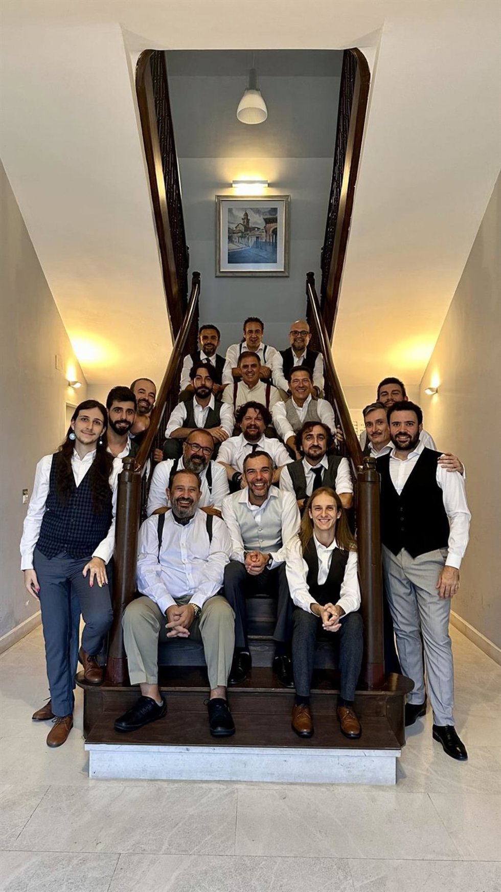 Los integrantes del grupo Tag Time.