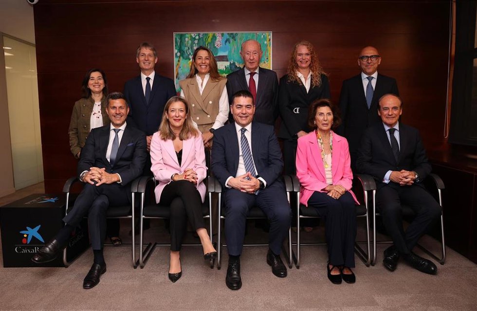 Miembros del consejo asesor territorial de CaixaBank en Baleares.