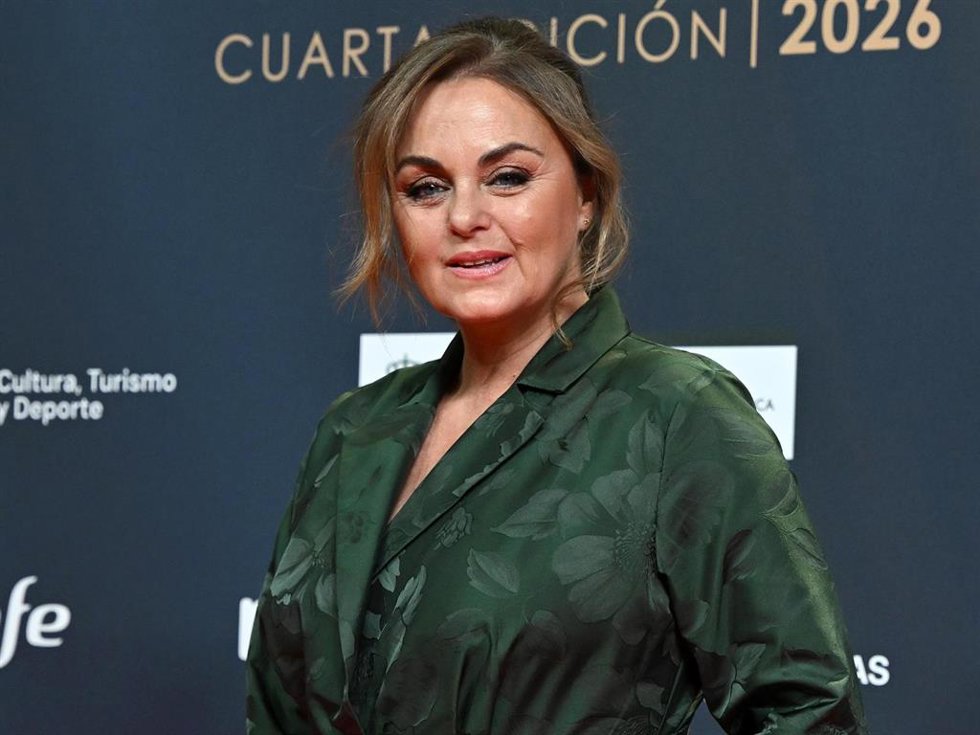 Carmen Morales durante la gala de entrega de los Premios Talía de la Academia de las Artes escénicas de España