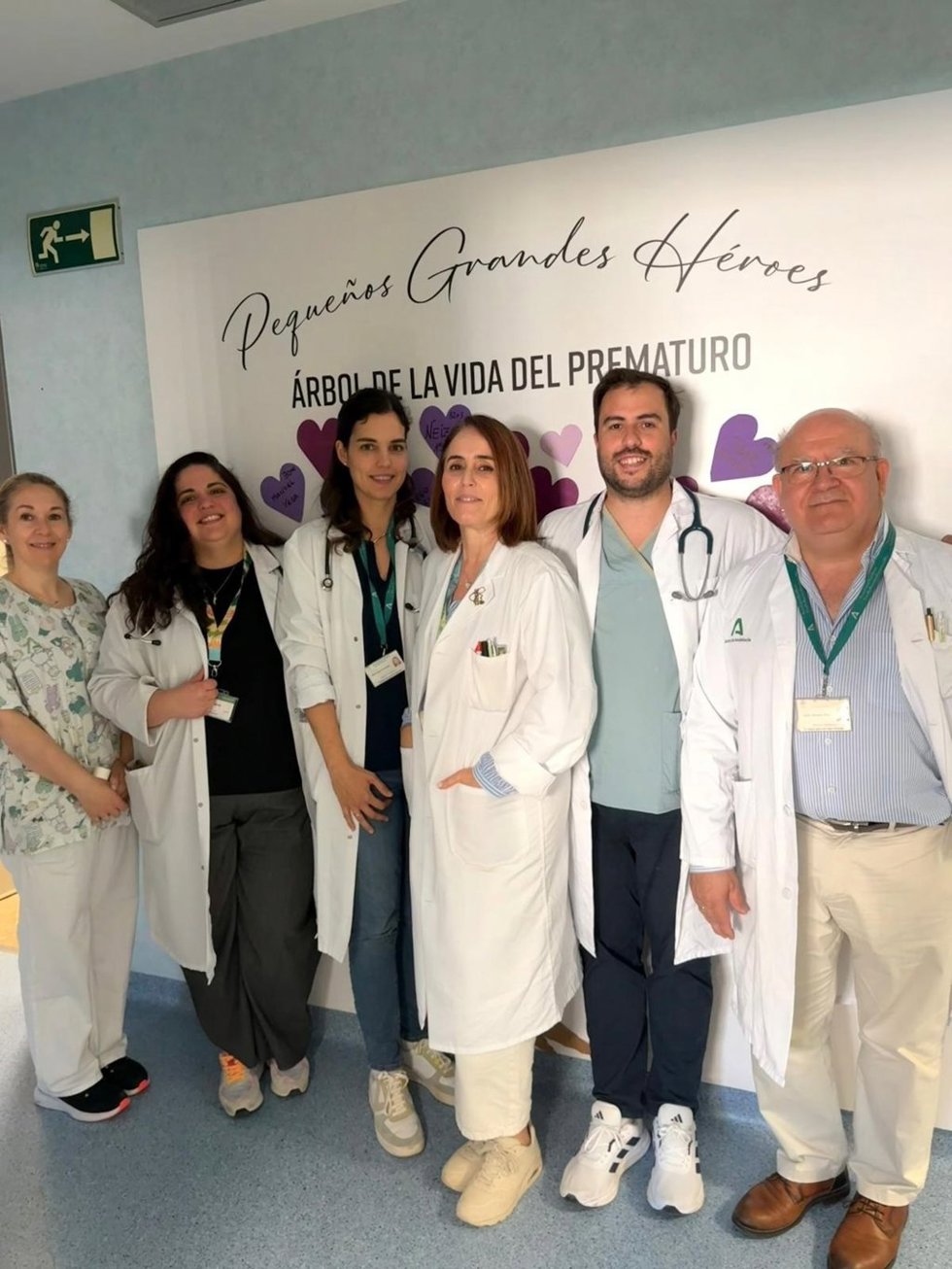 Equipo del Centro Receptor de Banco de Leche Materna del Hospital Costa del Sol de Marbella