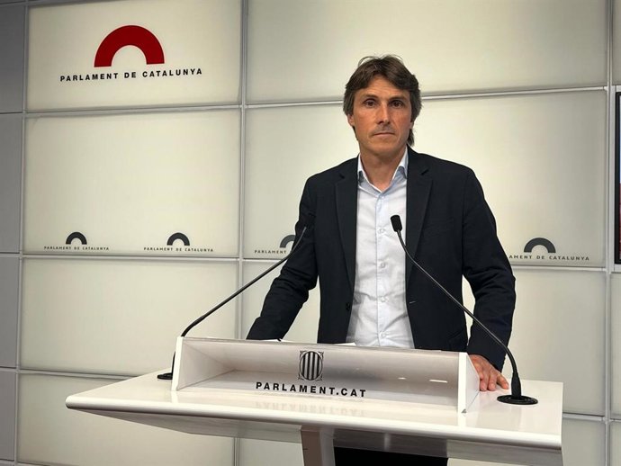 El portaveu de Junts al Parlament, Salvador Vergés