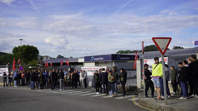 Segunda jornada de huelga en Prysmian