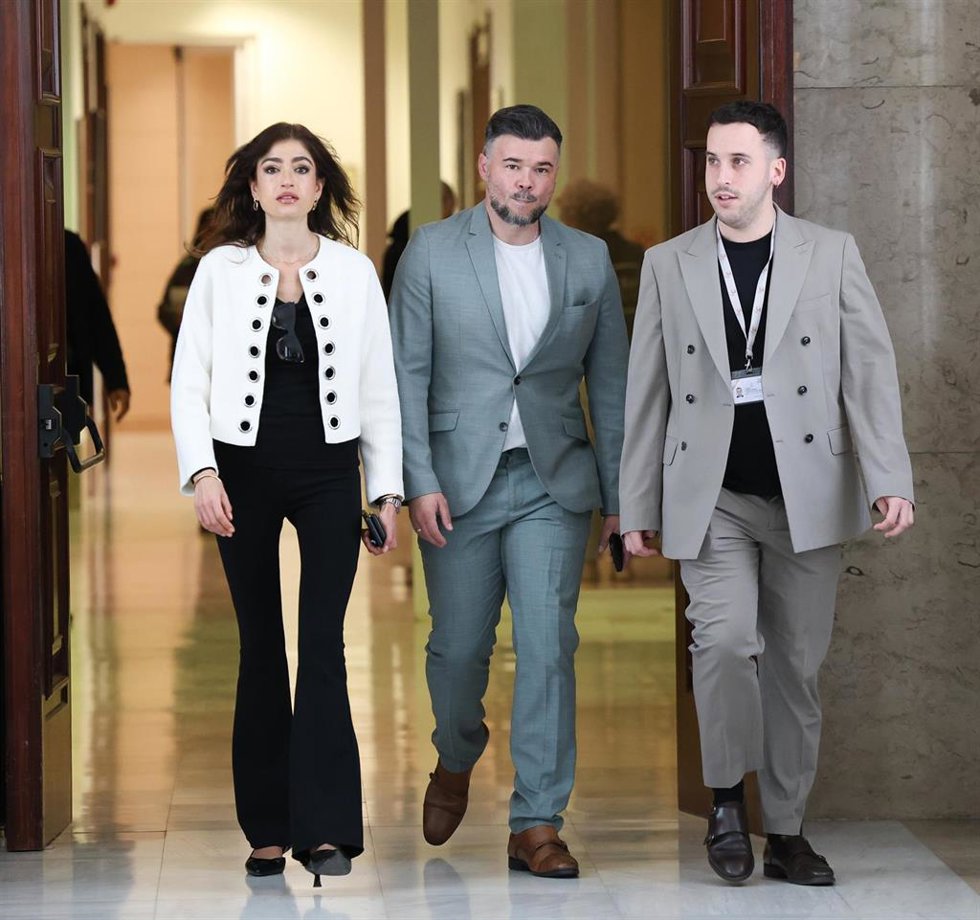 El portavoz de ERC en el Congreso, Gabriel Rufián, a su llegada a la Junta de Portavoces, en el Congreso de los Diputados, a 19 de mayo de 2026, en Madrid (España).