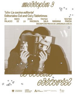 Cartel de unos talleres de Mediopán que realiza el Centro Andaluz de las Letras (CAL) de la Consejería de Cultura de la Junta.