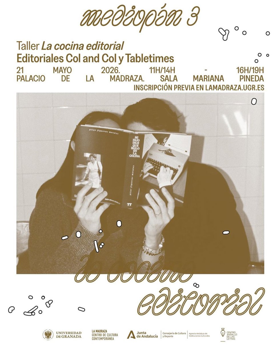Cartel de unos talleres de Mediopán que realiza el Centro Andaluz de las Letras (CAL) de la Consejería de Cultura de la Junta.