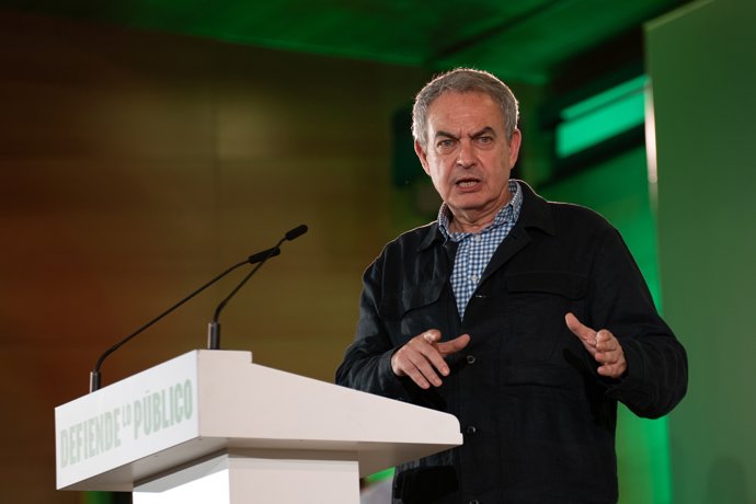 L'expresident del Govern central José Luis Rodríguez Zapatero