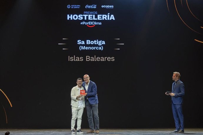 Los Premios Hostelería #PorElClima reconocen al local menorquín Sa Botiga por su compromiso con la descarbonización