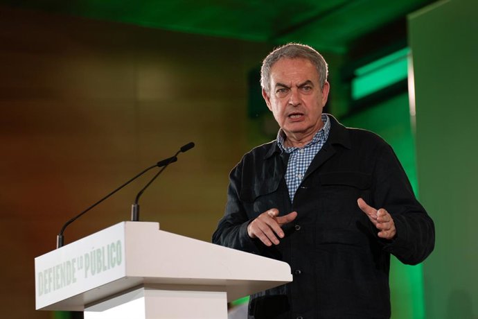 L'expresident del Govern central José Luis Rodríguez Zapatero