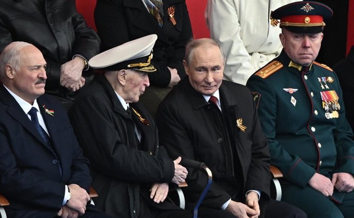 May 9, 2026, Russia, Russia, Russian Federation: Russian President Vladimir Putin attends the military parade commemorating the 81st anniversary of Victory Day in the Great Patriotic War (1941-1945) in Moscow, Russia, May 9, 2026