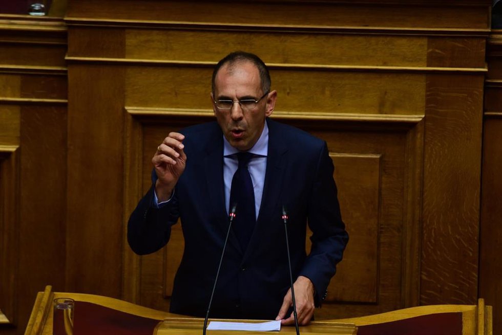 Archivo - El ministro de Exteriores de Grecia, Giorgos Gerapetritis.