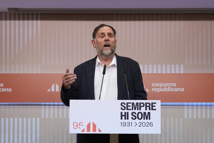 El líder d'ERC, Oriol Junqueras