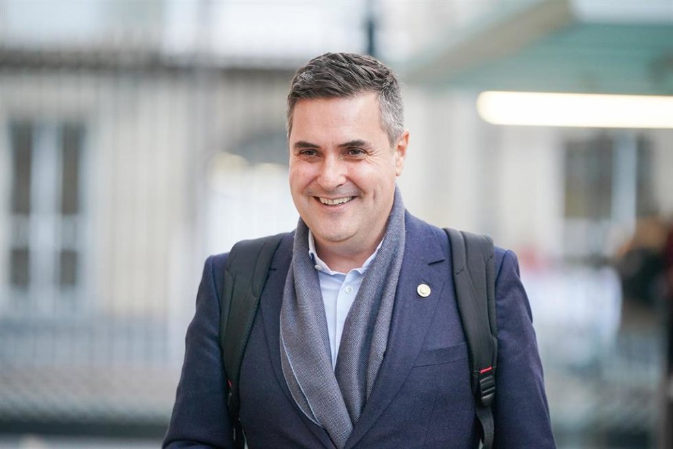 Archivo - El consejero de Industria, Transición Energética y Sostenibilidad, Mikel Jauregi
