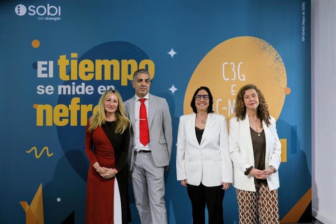 Sobi anuncia la disponibilidad en España del "tratamiento dirigido" 'Aspaveli' en C3G y la IC-MPGN primaria