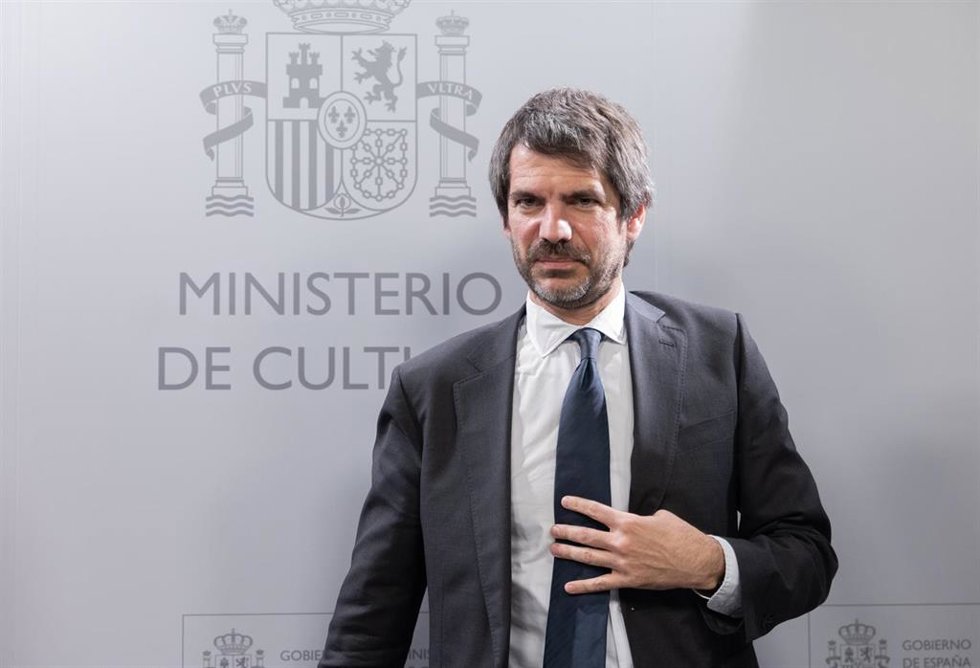 El ministro de Cultura, Ernest Urtasun