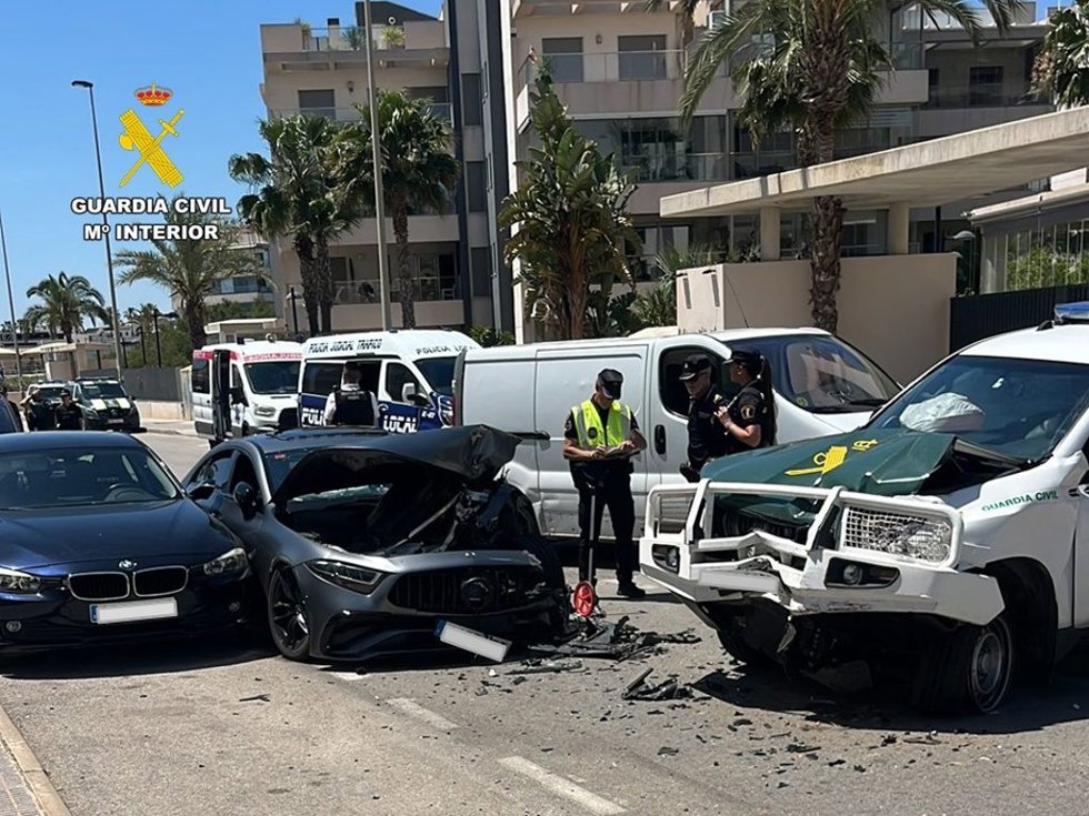 Persecución en Orihuela Costa