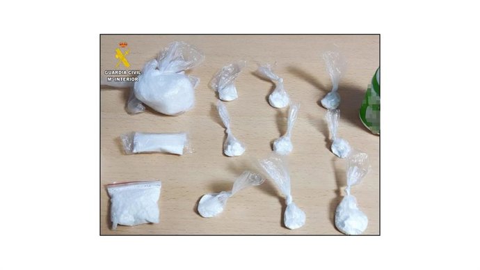 Detenido en Astudillo (Palencia) por transportar 57 gramos de cocaína
