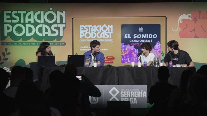 Serrería Belga reúne a las voces más influyentes de España e Iberoamérica en 'Estación Podcast'
