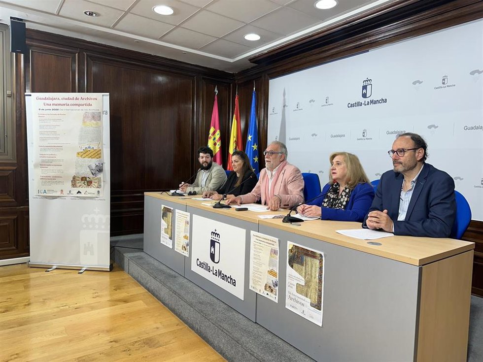 Presentación del Día Internacional de los Archivos en Guadalajara.