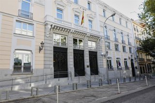 Archivo - Fachada del edificio del Consejo General del Poder Judicial (CGPJ), en Madrid.