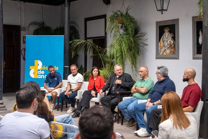 Presentación de la Fan Zone por la visita del Papa a Gran Canaria