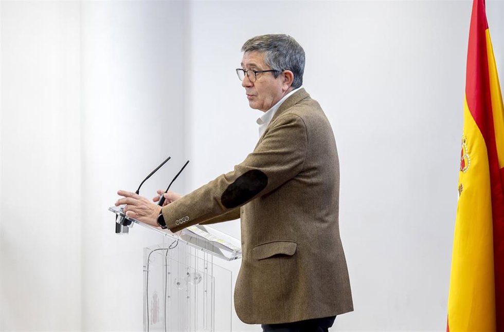 El portavoz del PSOE en el Congreso, Patxi López.