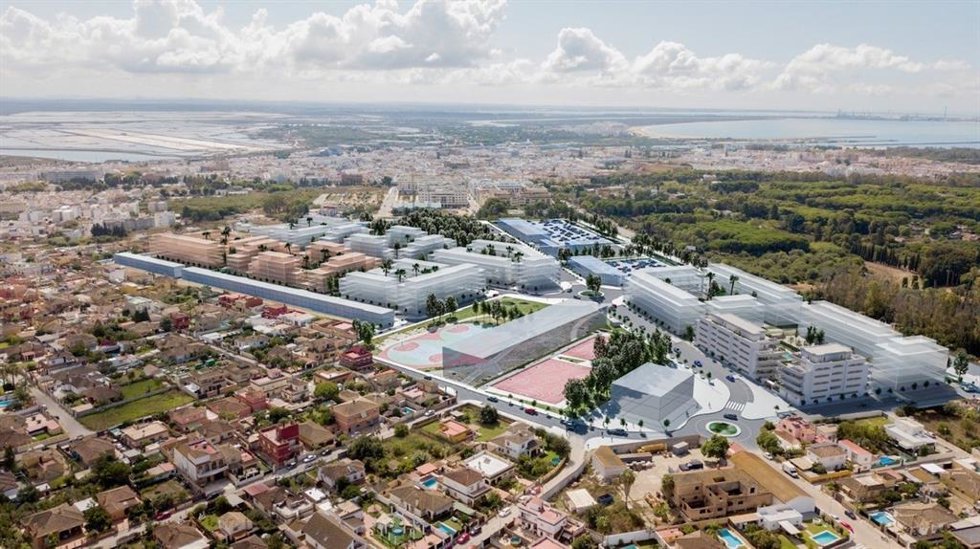 Archivo - Modelo 3D de la urbanización de Las Marías en El Puerto de Santa María