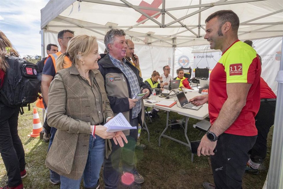 Cantabria refueza la respuesta ante incendios con un simulacro en el Valle de Buelna