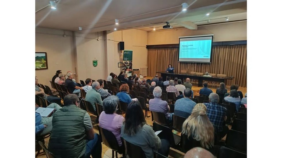 Imagen de la presentación de los datos de los seis primeros meses del Plan de control poblacional.