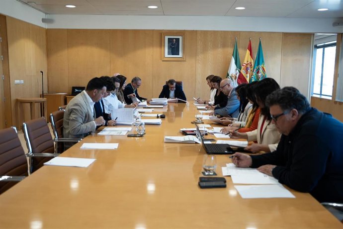 Junta de Gobierno de la Diputación celebrada este martes.