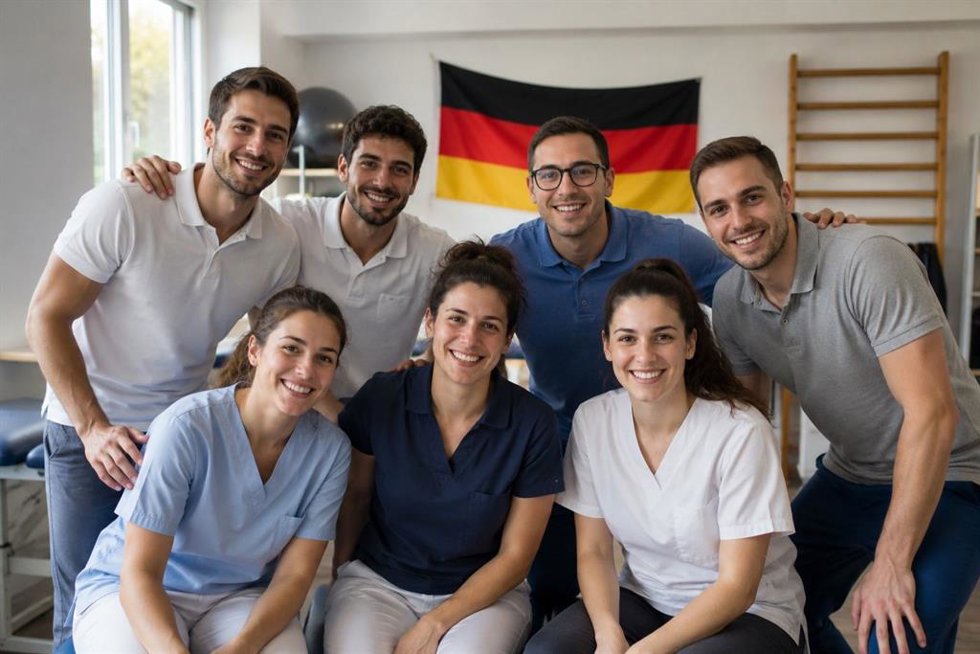 Fisioterapeutas españoles trabajando en Alemania