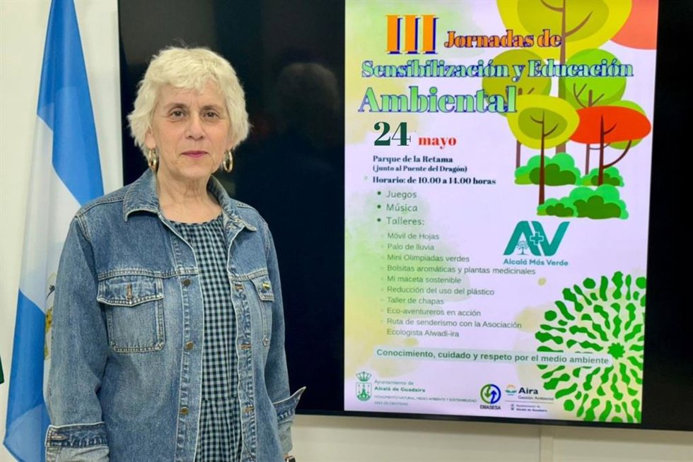 La delegada municipal de Monumento Natural, Medioambiente y Sostenibilidad, Luisa Campos