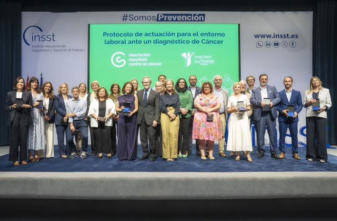 Presentación del protocolo de actuación para las empresas y personas con cáncer en edad laboral.