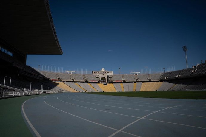 Archivo - Vista del Estadi Olímpic, a 4 de noviembre de 2022, en Barcelona, Catalunya (España)