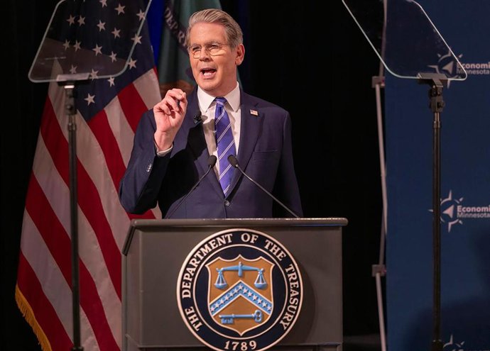 Archivo - El secretario del Tesoro de Estados Unidos, Scott Bessent 