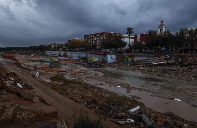 Archivo - Estragos ocasionados por la DANA, a 13 de noviembre de 2024, en Picanya