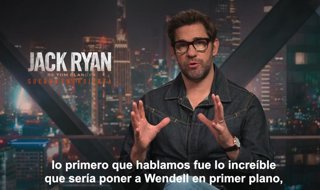 John Krasinski protagoniza Jack Ryan Guerra encubierta: "Si puedes cambiar las cosas en el mundo, es difícil no hacerlo"