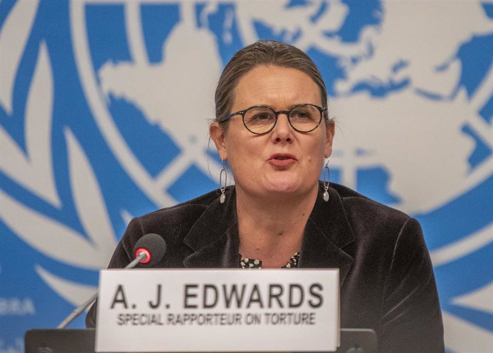 Archivo - La relatora especial de Naciones Unidas sobre tortura y otros tratos o penas crueles, inhumanas o degradantes, Alice Jill Edwards