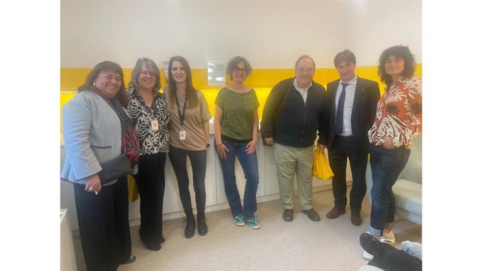 Imagen de la inauguración de la sala.