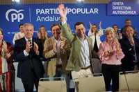 Moreno defiende "mayoría solvente y de gobierno" de PP-A y avisa del "error que sería bloquear" un nuevo Ejecutivo