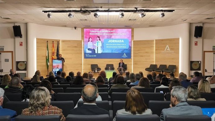 La Escuela Andaluza de Salud Pública acoge la jornada ‘Gestión Estratégica de la Incapacidad Temporal. Liderando el cambio en la IT: sostenibilidad, clínica y gestión proactiva', organizada por la Subdirección de Inspección de Servicios Sanitarios.