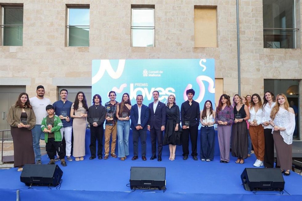 El Consell de Mallorca reconoce el talento creativo con la primera edición de los Premis Joves Talents