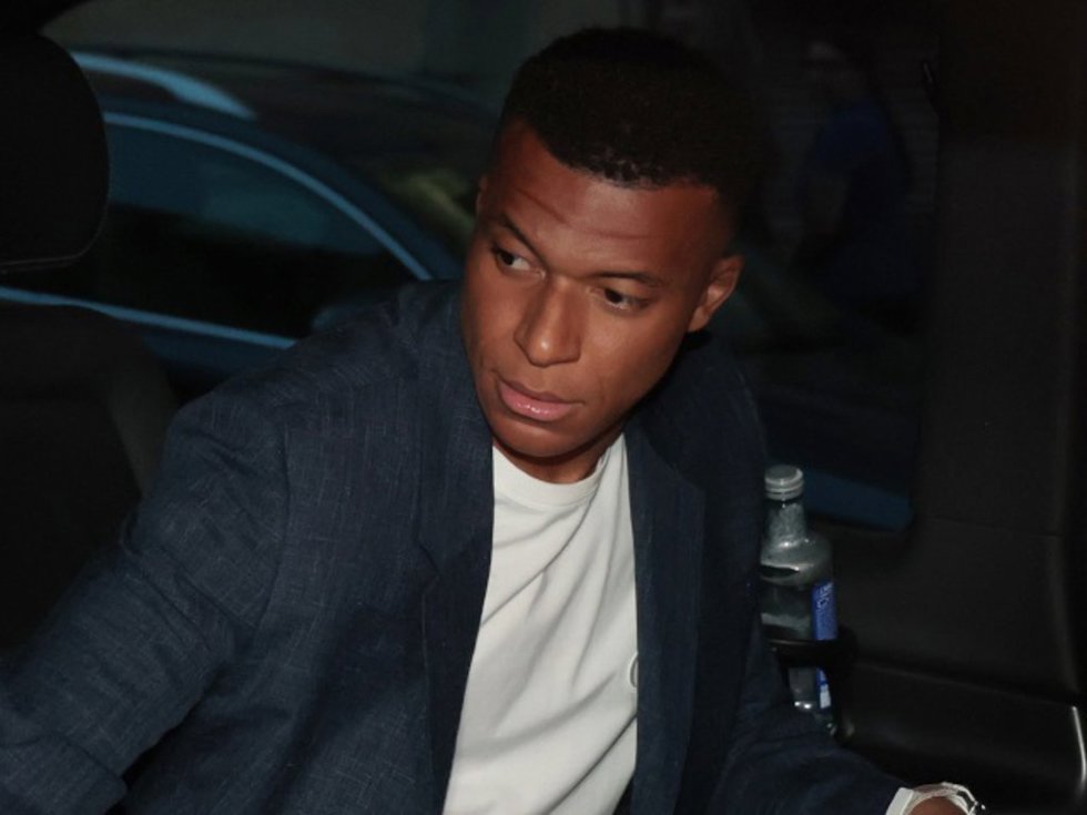 Kylian Mbappé asiste a la presentación del reloj de edición limitada Bang Reloaded Kylian Mbappé de la marca Hublot, a 19 de mayo de 2026, en Madrid