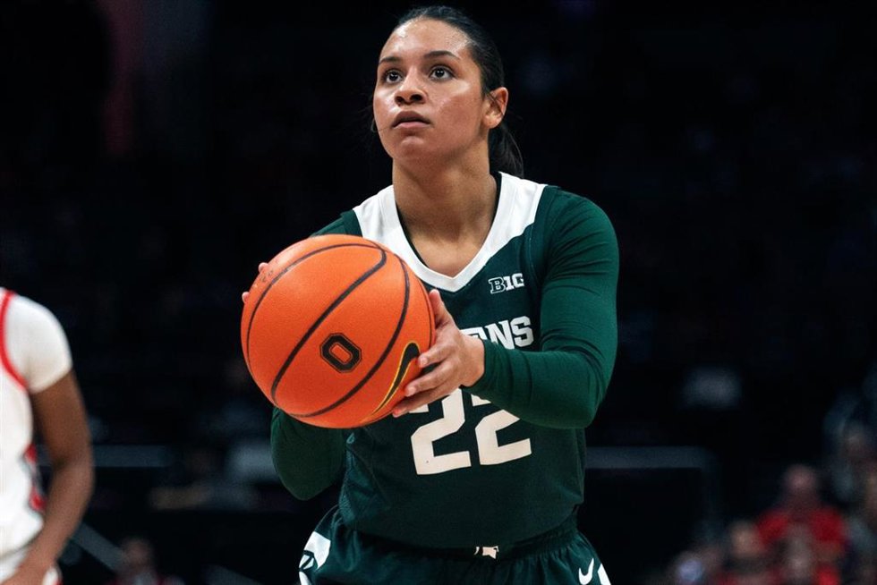 Moira Joiner, durante un partido.